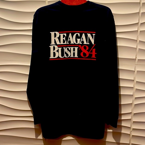 Reagan Bush ‘84 long sleeve T shirt - Picture 1 of 2